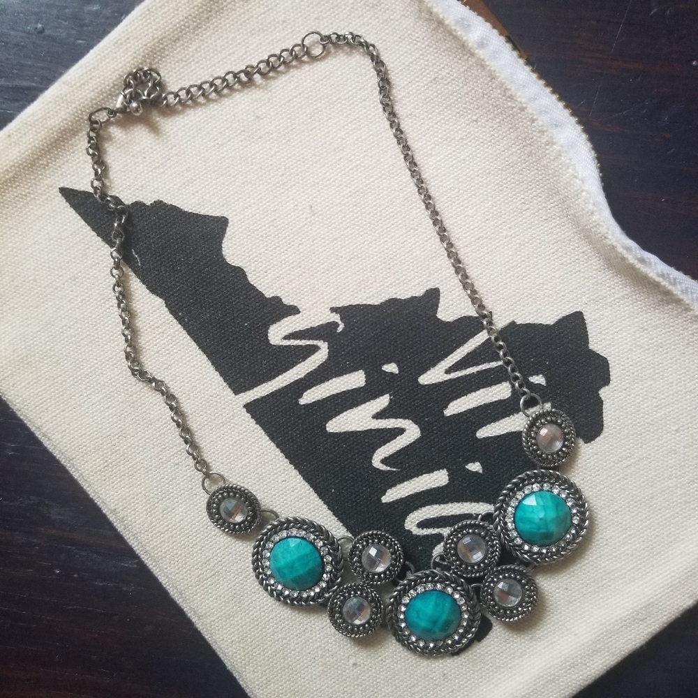 🌞Turquoise Statement Necklace